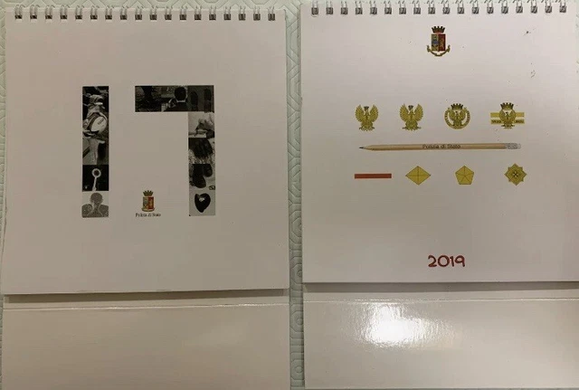 Calendari Da Tavolo Polizia Di Stato
