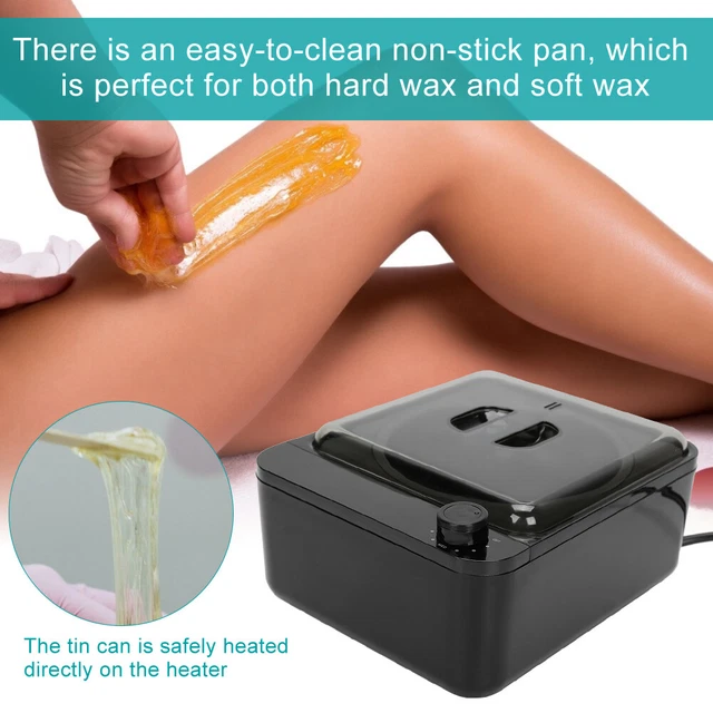 (EU Plug 220V)500ml Intelligent Electric Wax Heater Wax Warmer Melter HEE