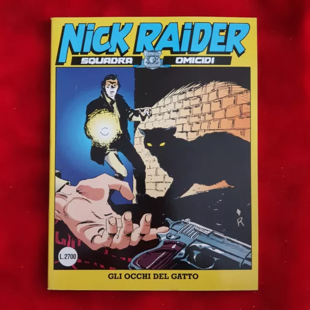 fumetto Nick Raider "Gli occhi del gatto" numero 88 - Sergio Bonelli