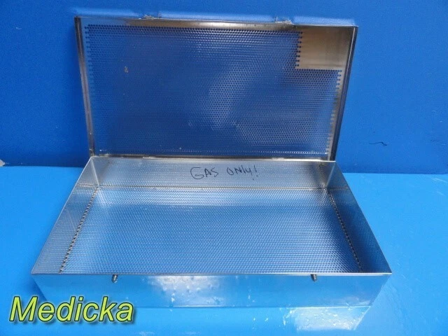 GYRUS ACMI Olympus Flexible/Rigid Scopes Sterilization Case 20x10.75x3.5" ~30436