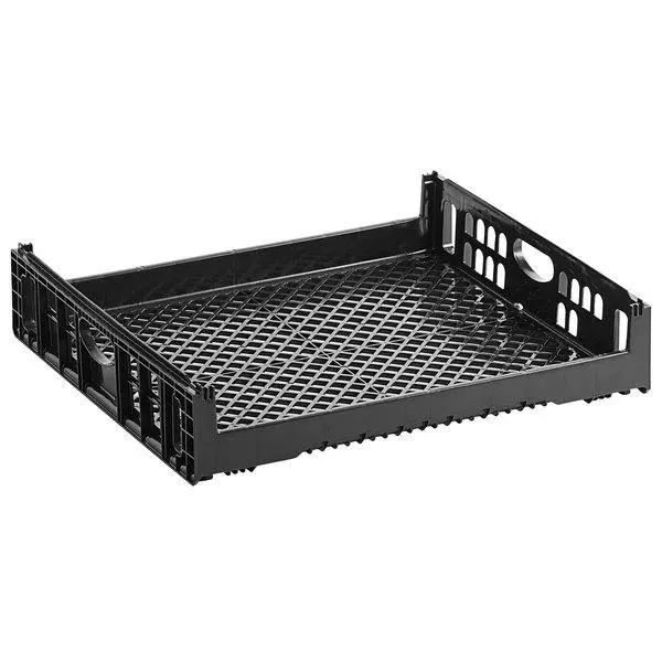 Orbis NPL660 29 x 26 x 6 Customizable Black Bakery Bread Tray / Bread Rack