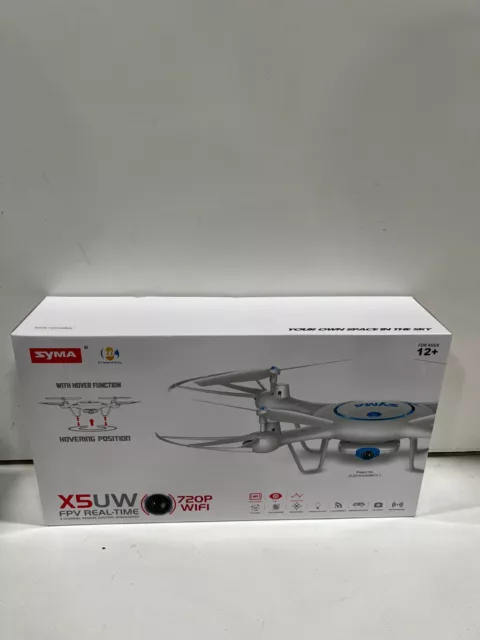 SYMA X5UW Drone WiFi- FPV Real Time Remote or Smart Phone Control