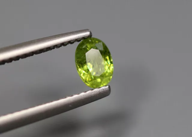 0.53 Cts_Stunning Very Rare Collection_100 % Natural Demantoid Garnet - Russia