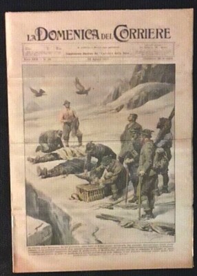 La Domenica del Corriere 6 Giugno 1926 Norge Arca Noè Mussolini a Genova Belluno 
