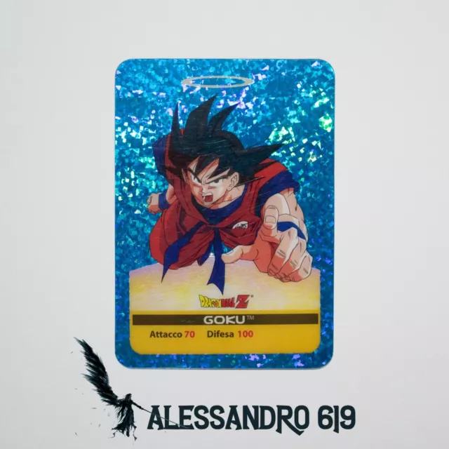 Goku Z4 Zaffiro Serie Platino Lamincard Dragon Ball Z Edibas 2007