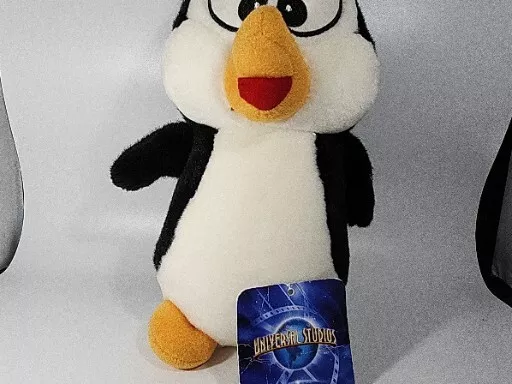 Chilly Willy the Penguin Universal Studios 10” With Tag Woody Woodpecker