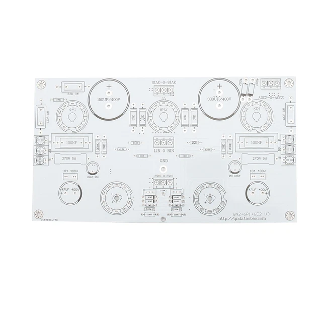 6N2/6N1+6P1 3W*2 HIFI Stereo Vakuum Röhrenverstärker Endstufe PCB 6E2 ...