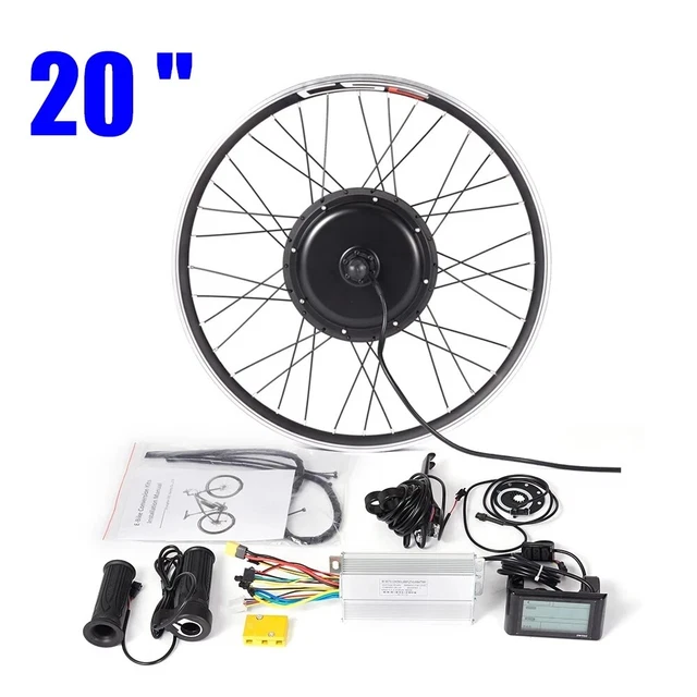 FR, MTB 20& 36v 250w 48v 1000w 1500w E Bike Conversion Kit Hub Motor