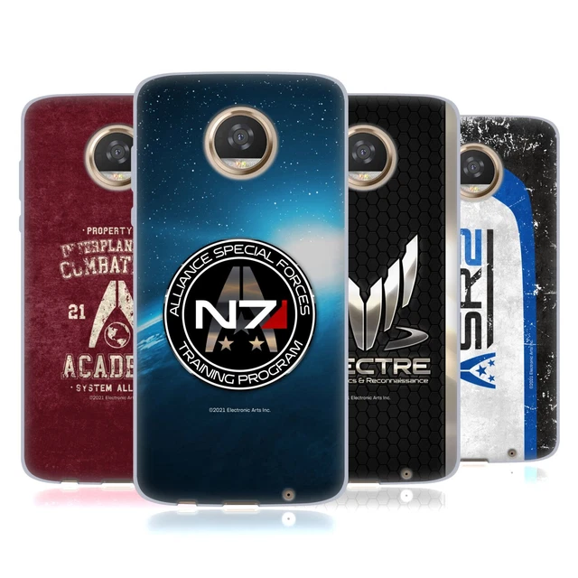Official Ea Bioware Mass Effect 3 Badges And Logos Gel Case For Motorola Phones