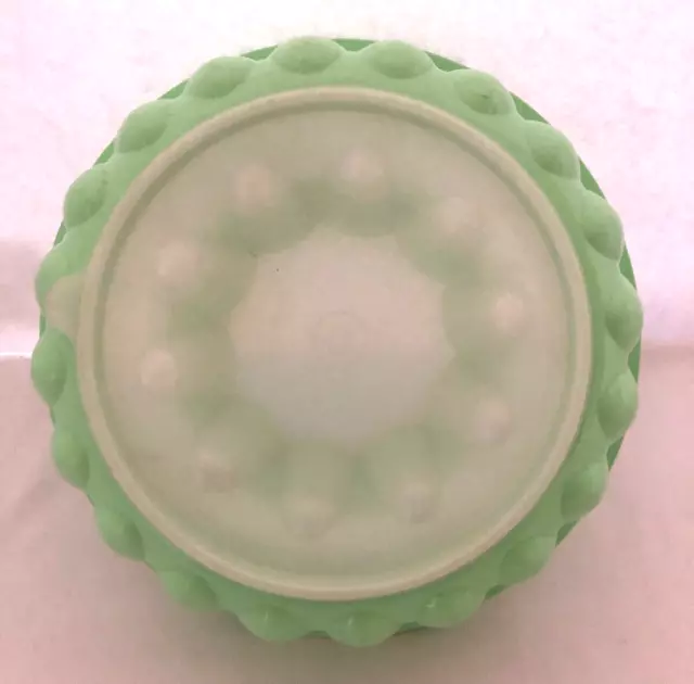 Vintage Tupperware Mint Green Jello Mold Ice Ring Bundt Style NO LID