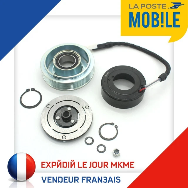 ACAUTO AC-06SD86 Embrayage Magnétique Compresseur Climatisation - Compatible Citroën Peugeot