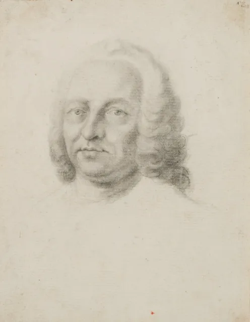 Portrait eines Mannes, um 1800, Bleistift Klassizismus Unbekannt (18.Jhd)