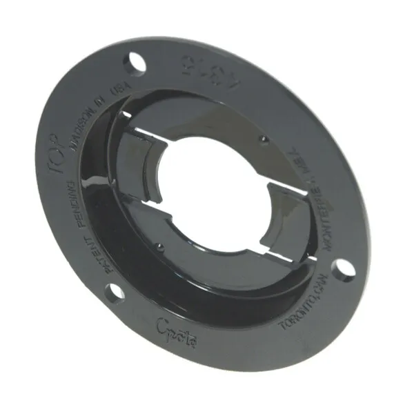 Grote 43152 Black Theft-Resistant Mounting Flange (For 2" Round Lights)