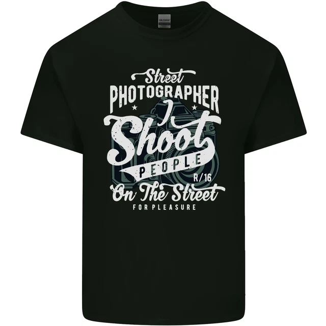 Street Photographer Photography Funny Kids T-Shirt Childrens