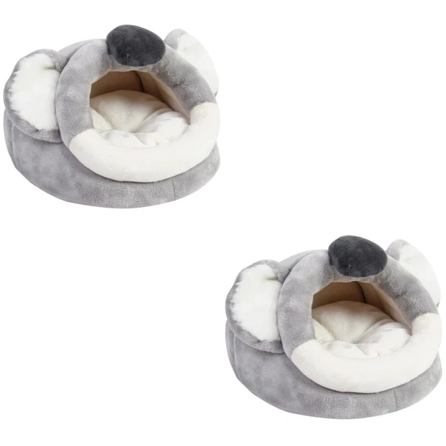 2 pcs Hamster Hideout Guinea Pig Bett Hedgehog Beutel Ratte Warme Bett 4