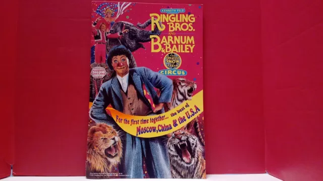 Ringling Bros. & Barnum & Bailey 121st Edition Souvenir Program Magazine  1991