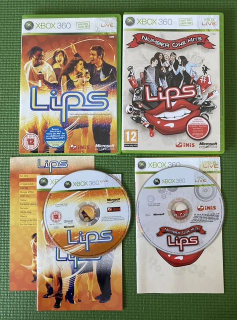 LIPS LIPS Number One Hits Bundle Xbox 360 PAL EUR 7 02