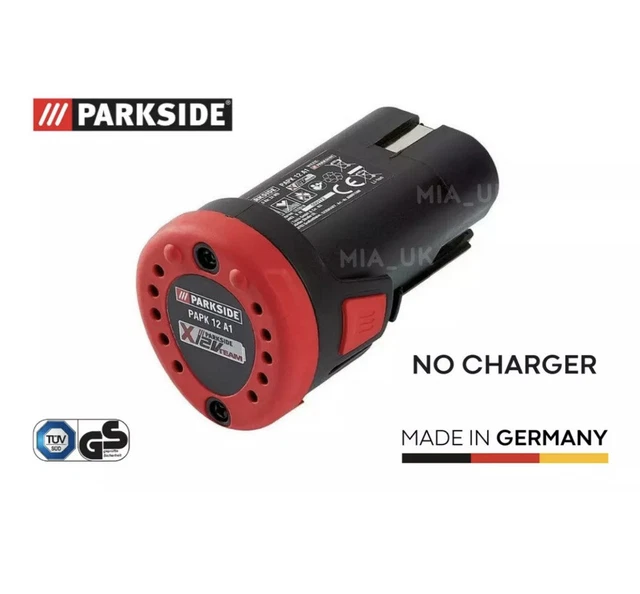 NEW 2AH BATTERY for Parkside 12V Multi Purpose Tool PAMFW 12 C3