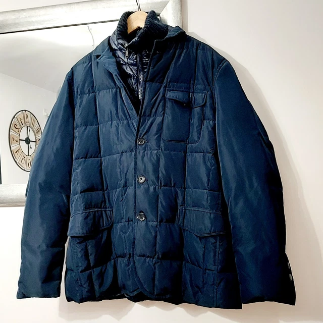 Chaqueta acolchada plumas pato Azul MANGO T. L