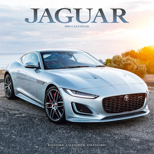 JAGUAR CALENDAR 2024 Car Calendar 15 OFF MULTI ORDERS! £10.99