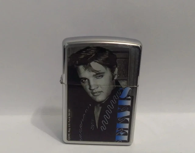 Zippo Elvis Portrait Case No Insert No Box Read