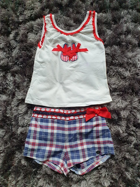Girl's Spanish Dolce Petit 2 Piece Set/Outfit Age 8 Years RRP £60