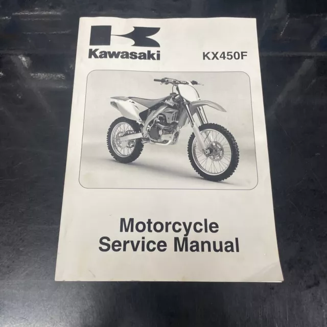 Kawasaki 2006-2008 KX450F Motorcycle Service Manual