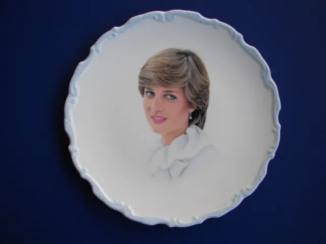 Royal Albert Commemorative Princess Diana Wedding Plate 1981 Bone China