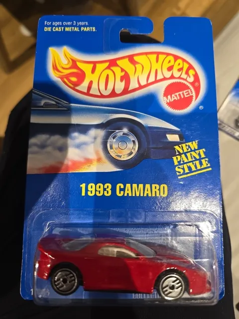 Vintage 1993 Hot Wheels Collector #262 1993 Camaro MOSC New Sealed