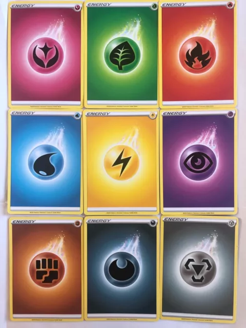 Pokémon Trading Cards - Energy Cards - Pick 'n' Mix