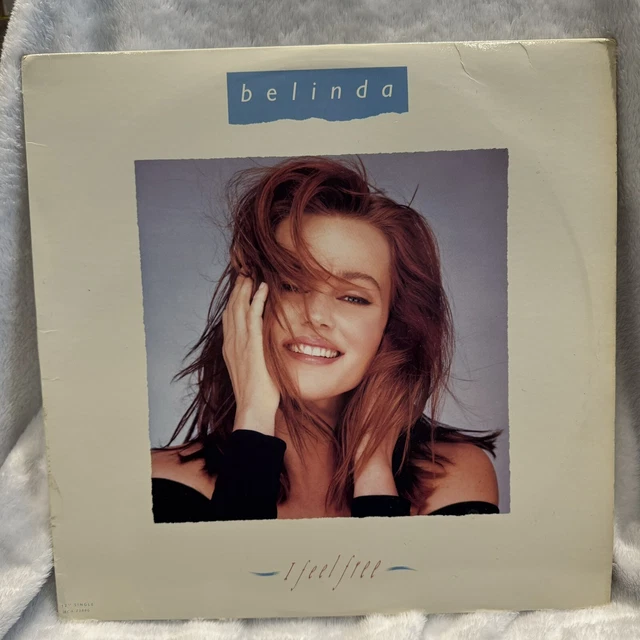 BELINDA CARLISLE TCA vinyle 12 pouces maxi simple I Feel Free remixes ...