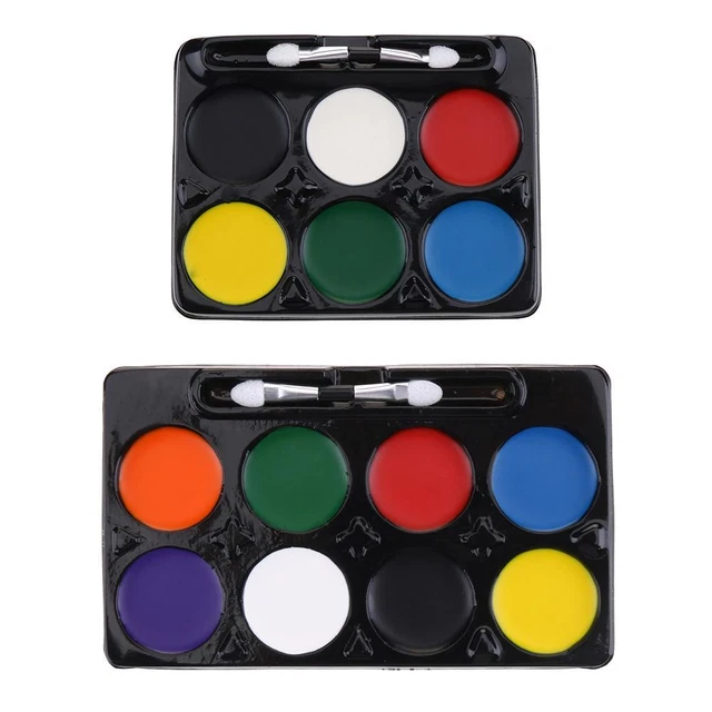 Creative Body Face Watercolor Paints Kid DIY Art Painting Pigments Tool
