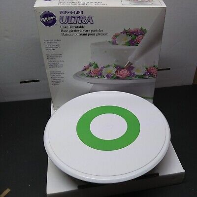 Tocadiscos giratorio para pastel Wilton Trim 'n Turn Ultra 12" soporte para pastel