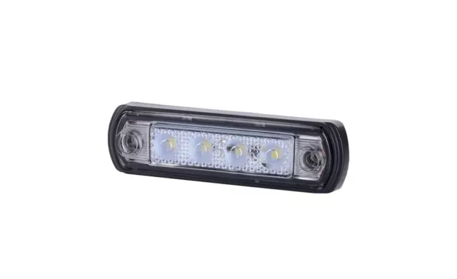 1x Blanco Luz de Marcador Lateral Frontal LED Lámpara para DAF Man Volvo