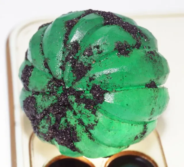 Natural 200 Ct Green Emerald Earth Mind Colombian Pumpkin Raw Rough Gemstone