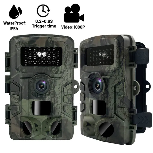 2packs 1080P 36MP Hunting Wildlife Trail Scouting Game Camera Outdoor C7G4