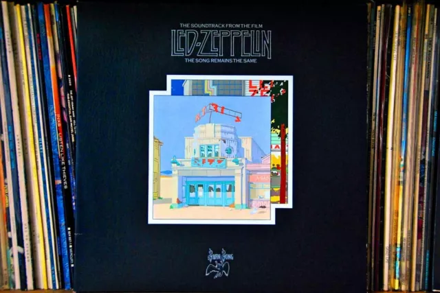 Led Zeppelin The Song Remains The Same Album Front Cover Photograph Picture