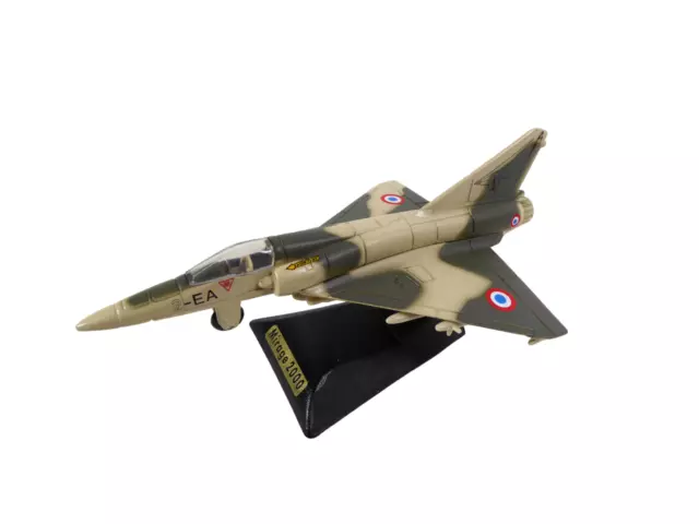 Aircraft Mirage 2000 French Air Force 1:100 Military plane Toy Motormax 77010