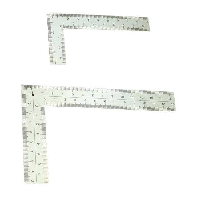 L Shaped Square Ruler Carpenter Square for Hobby Drafting Tools Engineer