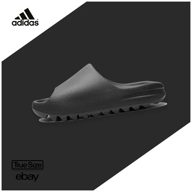 ADIDAS YEEZY SLIDE Onice Black Sneaker Uomo Donna HQ6448