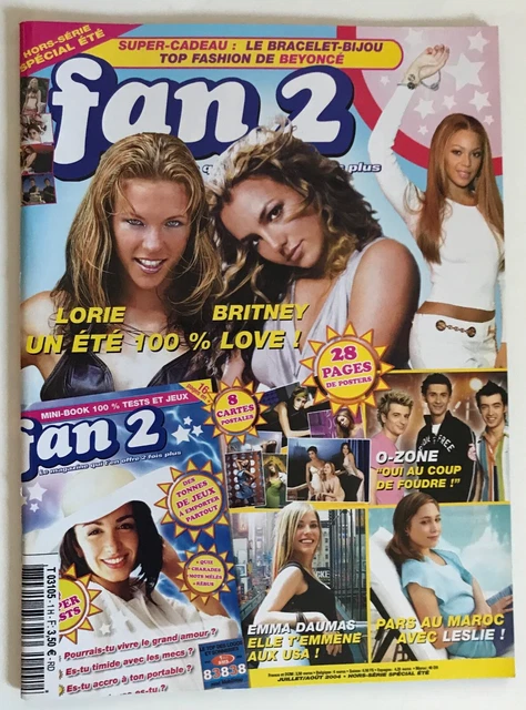 FAN 2 Hs Juillet Aout 2004 Lorie Britney Spears Emma Daumas O fan-2-hs-juillet-aout-2004-lorie-britney-spears-emma-daumas-o