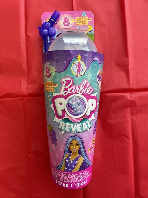 BARBIE POP REVEAL Fruit Series - Grape Fizz Scented Doll 🌸NEW & SEALED🌸 ...