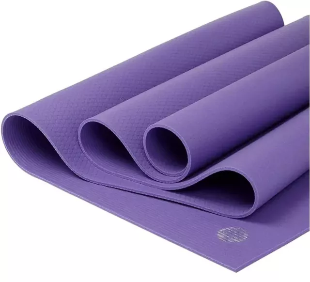 MANDUKA - PROLITE Yoga Mat, Black Blue CF, 71x24x5mm $85.49 - PicClick