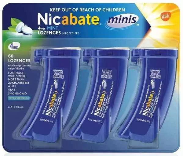 Nicabate Mini 4mg | 60 Lozenges