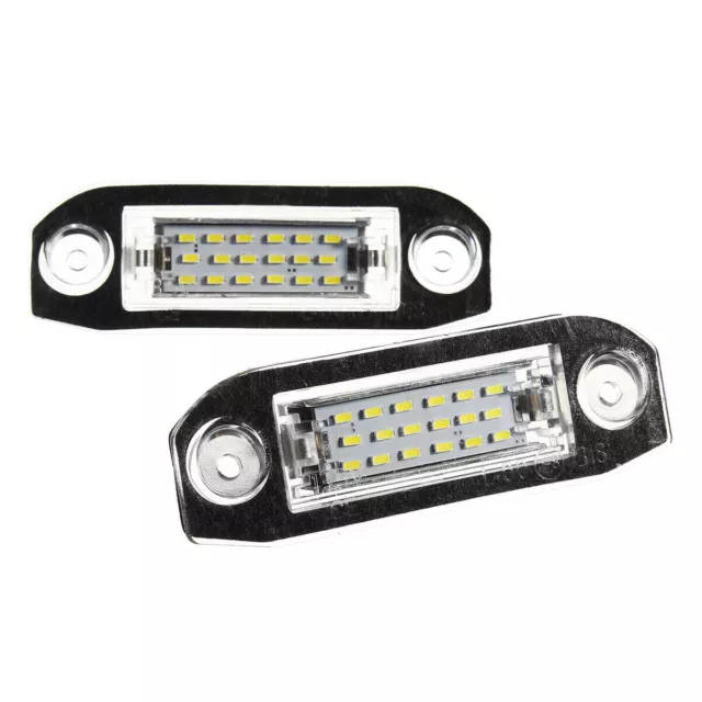 2x LED Kennzeichenbeleuchtung für Volvo C30 S40 V50 S60 S80 V70 XC60 XC70 XC90