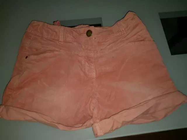 Short En Velours Fille Marque Tape À L'oeil Taille 12 Ans