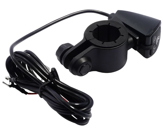 Chargeur USB Fix Trek LAMPA guidon universel 21 - 32mm noir, moto, scooter, moby