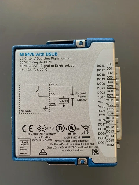 National Instruments NI 9476 cDAQ Modulo uscita digitale