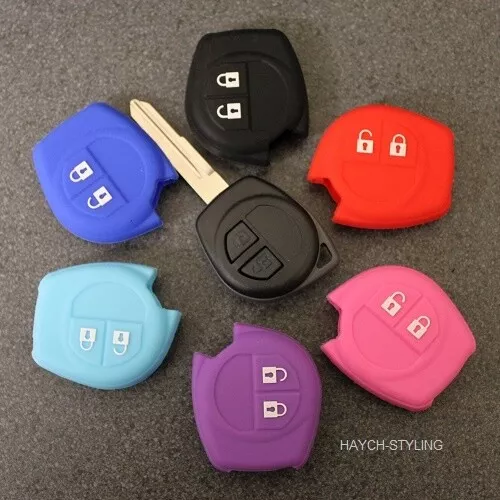 Key Cover For Suzuki 2 Button Case Remote Fob Protector Skin Silicone Hull Car 3