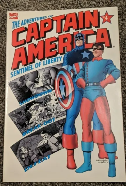 The Adventures of Captain America Sentinel of Liberty #4